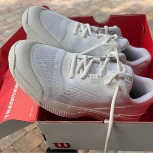 Wilson Intrigue Pro Women's Tennis Shoes White/Silver